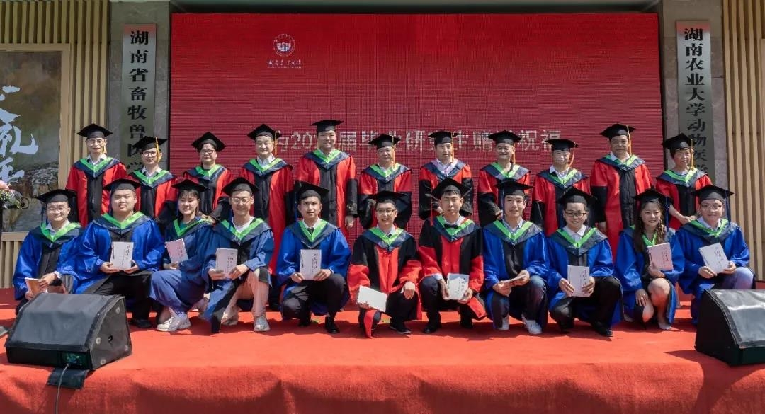湖南农业大学动物医学院 举行2021届毕业典礼